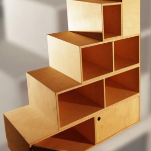 Bild: Artpacker Möbelbau / Treppe für Hochbett