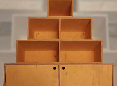 Bild: Artpacker Möbelbau / modulares Regalsystem